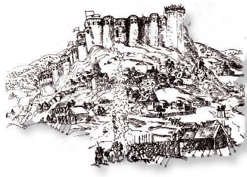 Gori_fortress,_c_1642 Gori fortress c 1642 Istoria si evolutia invitatiei de nunta